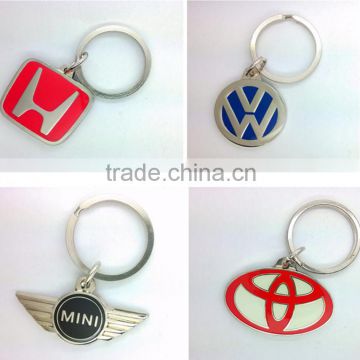 Custom auto emblems toyota key chains honda key chain car key chain metal key chain