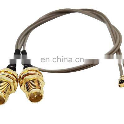 Hot selling RF Pigtail 1.13 Cable With SMA Female Connector Loss Coax Extension Cable (50 Ohm) Antenna Lead Extender for 3G/4G