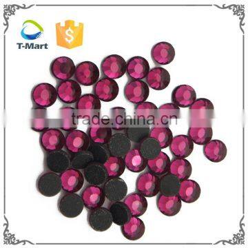 ss6-ss40 Multicolor Flatback Round Adhesive Crystal Rhinestone Hot Fix/DMC Hot Fix Rhinestone