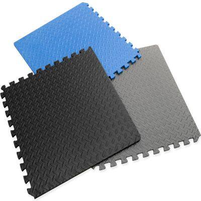 12''*12''EVA Foam Floor Mat Puzzle Mats 3/8inch EVA Soft Foam Interlocking Floor Mats Gym Kids Play Mat Garage Office