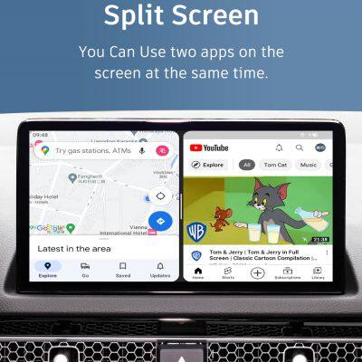 IHeylinkit Carplay Android 13 ai Box 128G Youtube/Netflix , Wireless CP AA USB Plug and Play photo-5