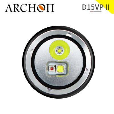 ARCHON D15VPII&W21VPII Diving Video Light & Diving Spot Flashlight & Scuba Dive Torch 3000lumens Red Lamp photo-3