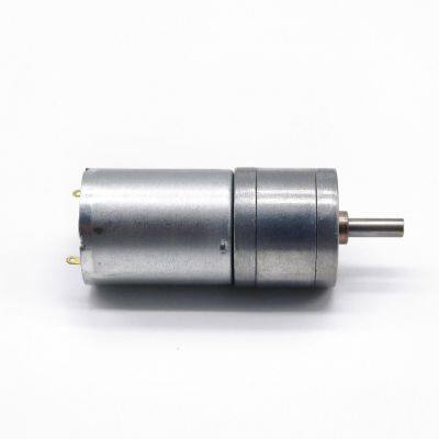 25mm dc 370 Brush Gear Reduction Motor 5v dc Gear Motor photo-3