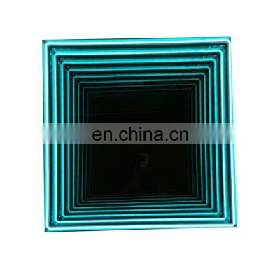 High Quality 3D Mirror Sensitive Dance Floor Magnet Light LED Dance Floor for Night Event