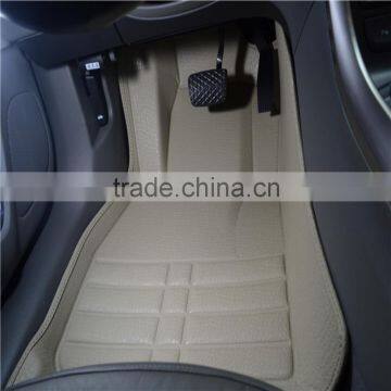 Hot sale leather car floor mat for 3D car mat