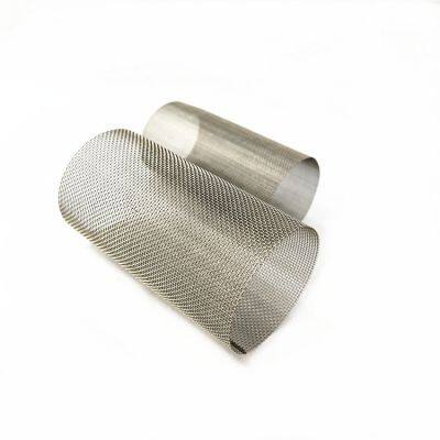 Stainless Steel Cylinder Mesh Screen Filter Tube woven wire mesh strainer filter round woven mesh tube