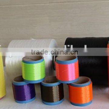 recycled High Tenacity dyed 100% Polyester yarn