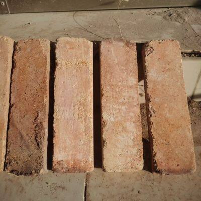 Reclaimed Old Fire Brick Tile for Fireplace Wall Cladding, 22mm Thickness photo-3