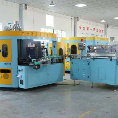 Manufacture Automatic 6 Color 16 Station Carousel Tube Hose Silk Screen Printing Machine