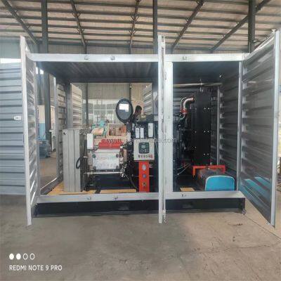 High Pressure 1000bar 80L/M Electric Water Pump Industrial Pipe Cleaning Machine with New Engine Motor for Pipe Cleaning System