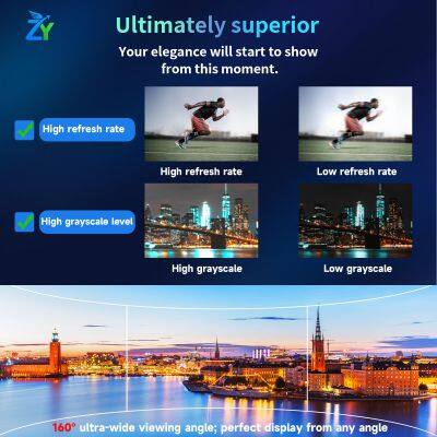 Fan Screen Energy Saving P3 P4 P5 P6 P8 P10 4K IP65 Waterproof High Refresh Rate 3840Hz Factory Direct Sales Outdoor LED Display photo-5