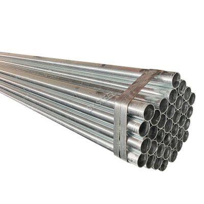Cold Rolled Pre Galvanized Round Steel Pipe Section Prefab House Galvanized Steel Pipe With Available Price