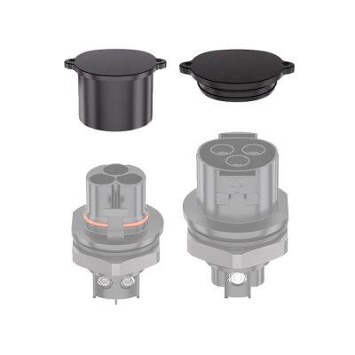NSPV Solar Silicone Rubber Inverter 3P AC Connectors End Cap Dust Caps photo-4