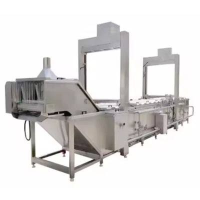Industrial Automatic Full Set Garlic Production Line Includes Garlic Cleaning Breaking Peeling Sorting Processing Machine Optical Sorter