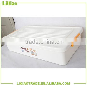 Transparent lengthen thicken bottom storage box