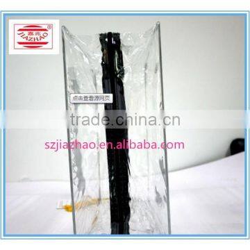 OEM / Processing Clear PVC Bag / PVC Zipper Quilt Bag for Blanket Pasking photo-2