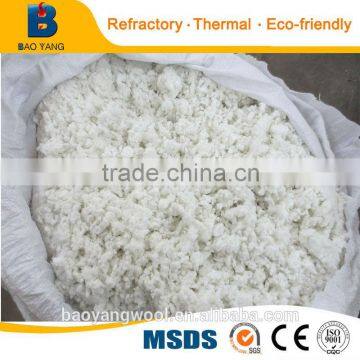 chopped unlubricated ceramic fiber bulk