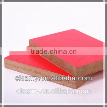 standard size raw/melamine mdf board