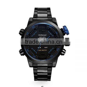 China Watches Manufactures MIDDLELAND Luxury Vogue alloy Case Watch Popolar in Western Custom Design