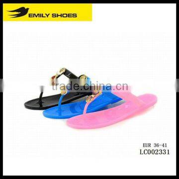 Latest design women's hot summer jelly shoe