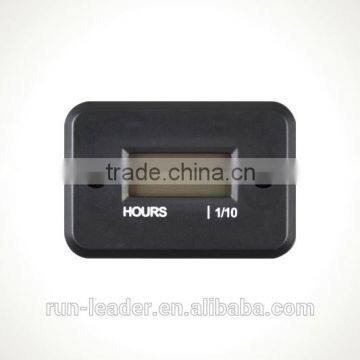 Digital LCD Inductive Gas Engine Hour Meter maintain pump,riding mower,aerator,motorcycle,snowblower,sod cutters