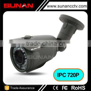 top 10 cctv camera factory china hd Waterproof IP66 network 1.0mp 720p bullet ip best selling cctv camera