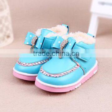 Children's Shoes and Shoes Baby Shoes Baby Shoes With Korean Cashmere Soft Bottom Shoes Baby Winter Shoes
