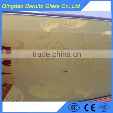 3-6mm art glass for TV set