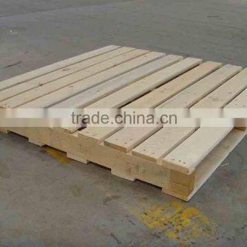 customized single side wood pallet 2-way factory price