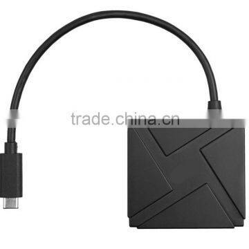 Extension USB 3.1 Type C + USB 3.0 Hub Converter Power Charge Adapter