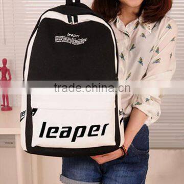 Girly 14 inch canvas laptop backpack