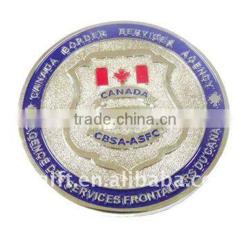 Canada painted coin packed