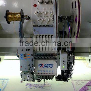 JINYU-M612+12 Coiling mixed computer embroidery machine four in one