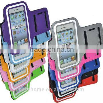 Adjustable Size Logo Printed Armband,elastic Hook and Loop Armband,armband Cell Phone Case photo-3
