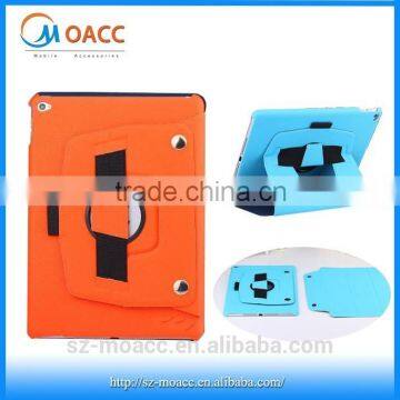 Detachable stand for ipad air 2 smart cover with hand strap