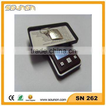 Sounon grams balance jewelry scale, 0.01 200g pocket scale, pocket mini scale