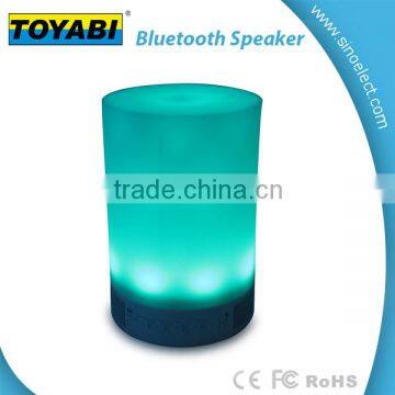 Wireless Bluetooth Stereo Speaker Subwoofer Home Decoration Lamp LED Multifunctional Colorful Small Night Light Support AUX USB photo-3