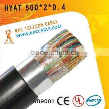 cat5/cat3 0.5mm/0.4mm outdoor telephone cable 500 pair cable