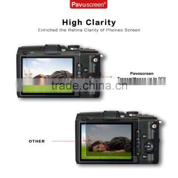 Pavoscreen LCD camera screen protector for Nikon D700 D7000 oem odm High Clear