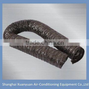 BLACK PET FLEXIBLE ALUMINUM HOSE for HVAC System