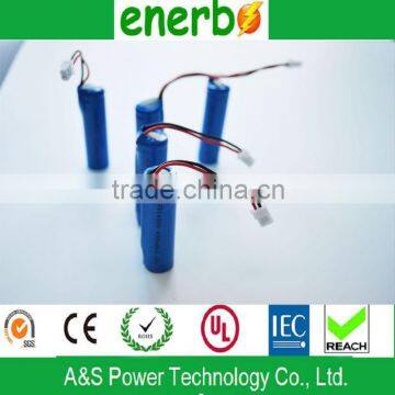 Nominal voltage 3.2v,capacity 450mAh 14500 LiFePO4 battery with low discharge charge rate and deep cycle life