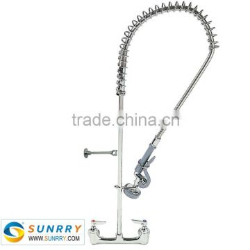 High pressure stainless steel instant hot water dispenser tap faucet wall embedded