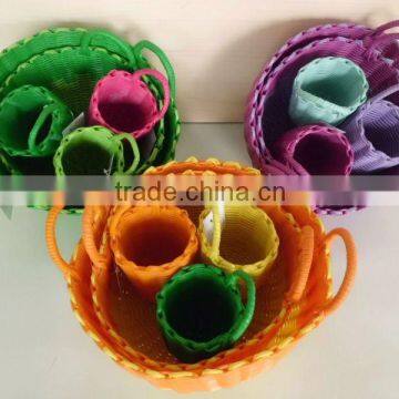 PP Tube Woven Basket