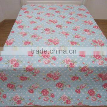 Factory 100% polyester /poly quilt ultrasonicflower emboss printed quilt