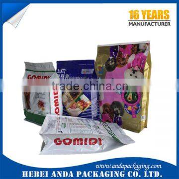 Hot Sale Customized Dog Snacks Packaging Bag/pet Food Flat Bottom Bag/stand up Pouch photo-6