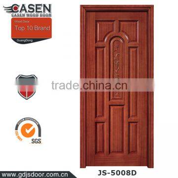 china classic new arrival commercial wood interior veneer doors with raised panels