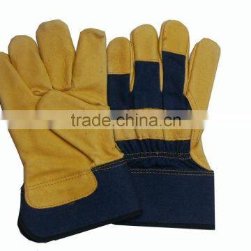 High Quality Leather Working Glove Cheap Leather Gloves photo-5