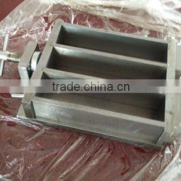 40*40*160mm Steel Three Gang Cement Mortar Prism Test Mould photo-2