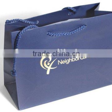 2015 offset printing recycle paper shopping bag