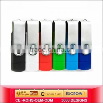 2014 High Quality Free Sample Otg Usb Flash Drive 32Gb